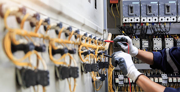 Professional Ev Charger Installation technician working in Latta, OK